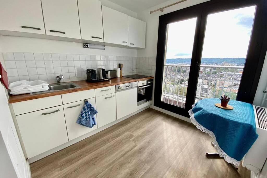 Grand F2 De 47M2 Au 15Eme Etage Dans Une Residence Tres Calme - 017 Ρουέν Εξωτερικό φωτογραφία